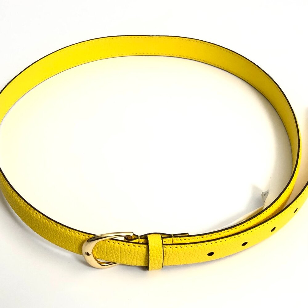 Ralph Lauren Women's belt Lemon Rind